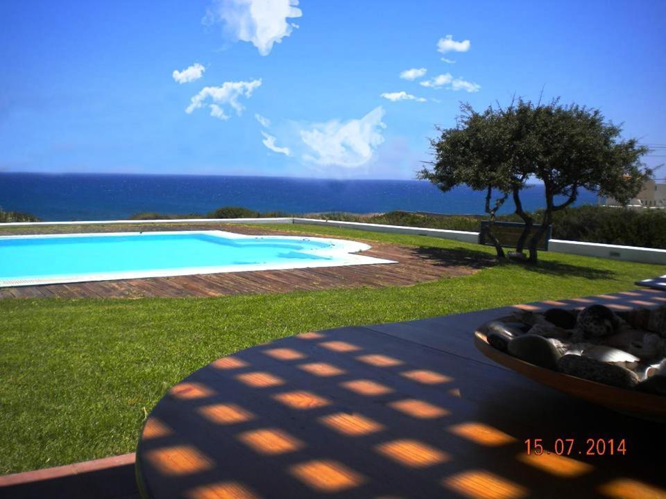 Cristelia Seafront & Pool Villa Lachania  Exterior photo
